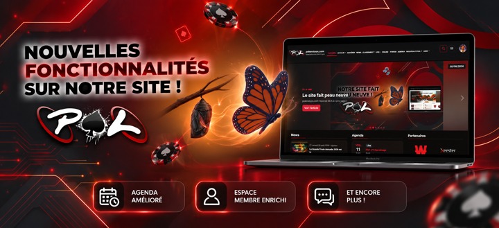 Encore du nouveau sur votre site Poker@Lyon