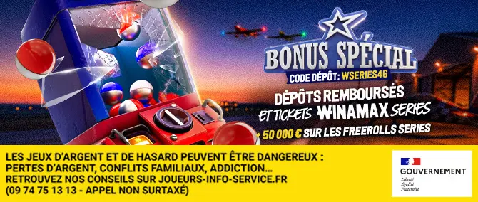 Bonus Winamax Séries
